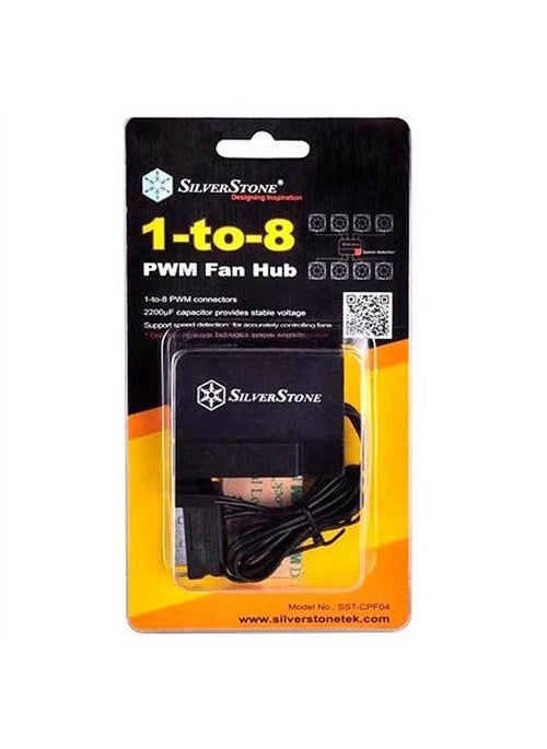 SilverStone - CPF04 8x PWM 4Pin Fan Multiplexer (SST-CPF04) - Image 1