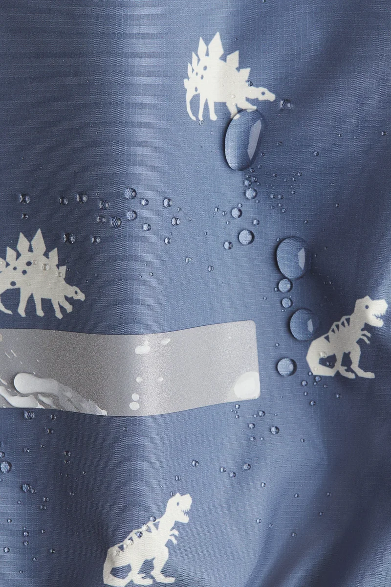 اتش اند ام جاكيت واقي من المطر منسوج بعدد 2.5 طبقة