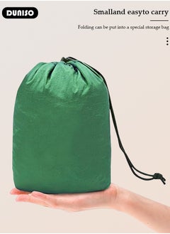 DUNISO أرجوحة تخييم، أراجيح تخييم خارجية، حقيبة حمل محمولة مع 2 حزام تعليق، أراجيح مع بولياميد 210T، أرجوحة خفيفة الوزن محمولة  - Image 5