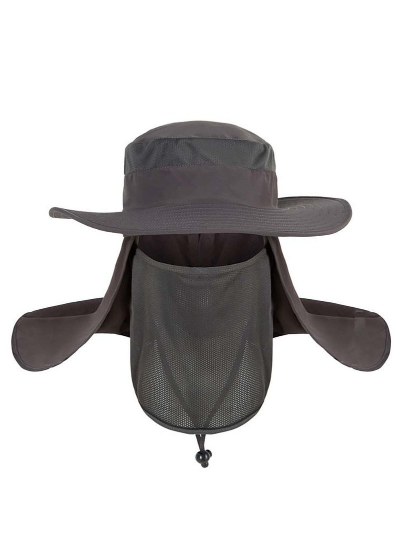 360-degree outdoor hat Men's summer sunscreen hat waterproof quick-drying fisherman fishing hat