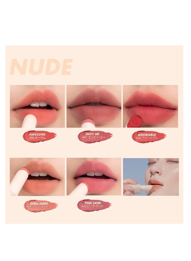 Rom&Nd Zero Matte Lipstick 02 All That Jazz - Image 5