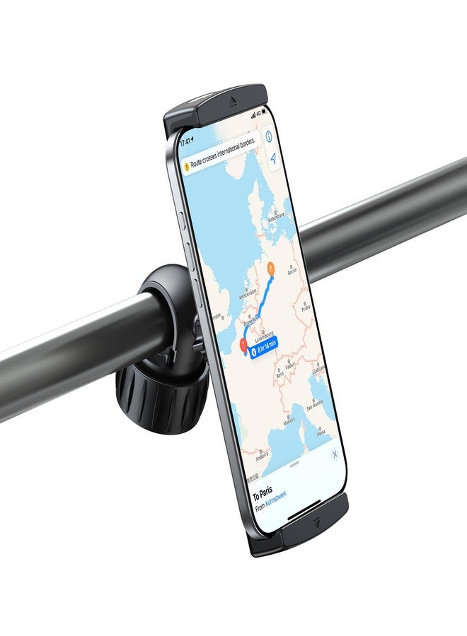 OATSBASF Stroller Phone Holder, Cell Phone Mount Pole Clamp for Baby Stroller, 360 Degree Rotation Phone Holder for Stroller Golf Cart Bike Shopping Carts, for iPhone 16 15 Pro Max 14 13, Smartphones - Image 2