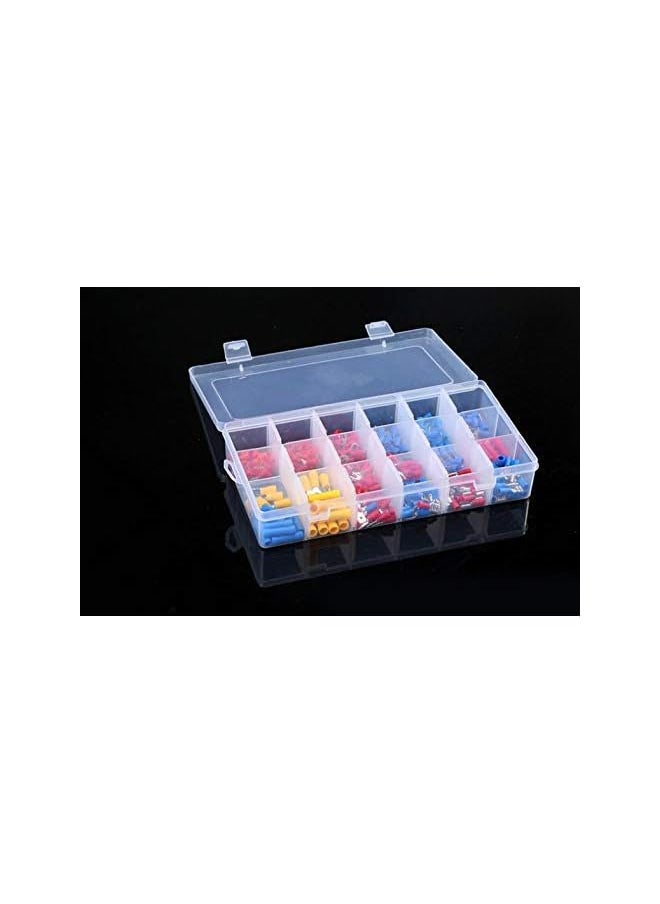 PROMASS Insulated Electrical Wire Terminals Crimp Connectors Spade Set (Red Yellow Blue, 300 Pieces Assorted)  - Image 3