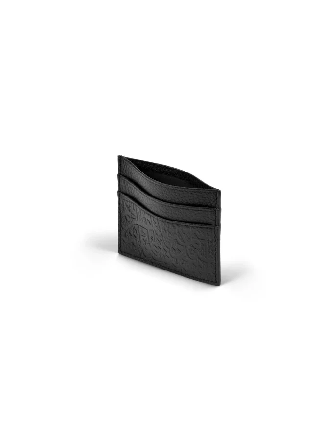 متحف المستقبل LEATHER CARD HOLDER | BLACK