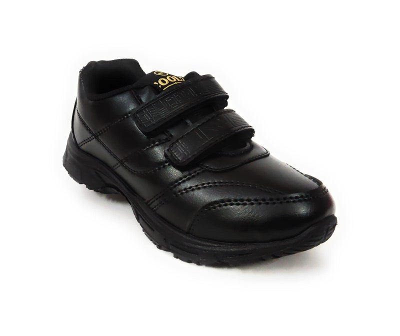 Coolz Unisex School Shoes (Black, 13) - Image 1