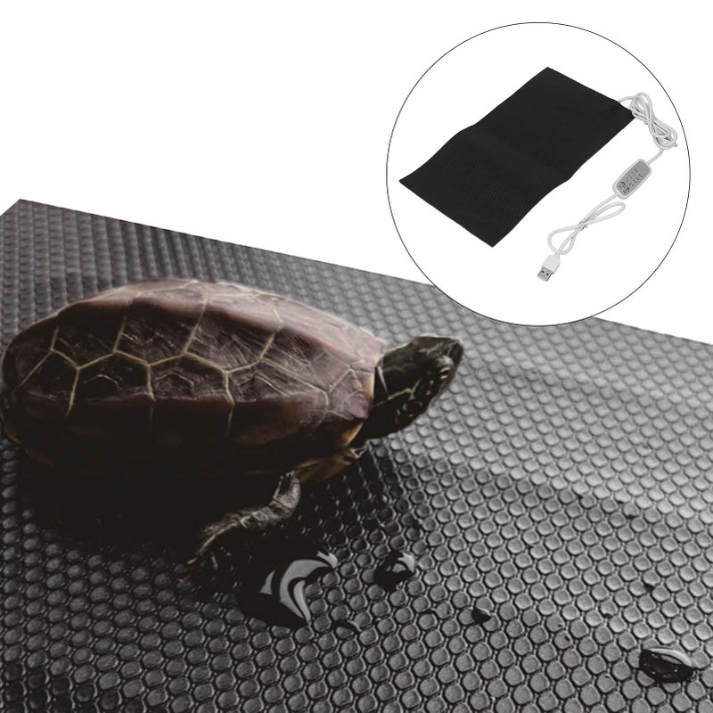 Temperature Regulating Heating Pad 4 Gear USB Power Waterproof Electric Cloth Heater DC5V 10x20cm/3.94x7.87in - Image 5
