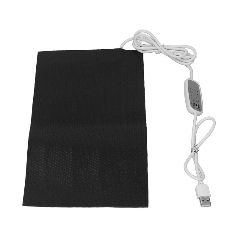 Temperature Regulating Heating Pad 4 Gear USB Power Waterproof Electric Cloth Heater DC5V 10x20cm/3.94x7.87in - Image 3