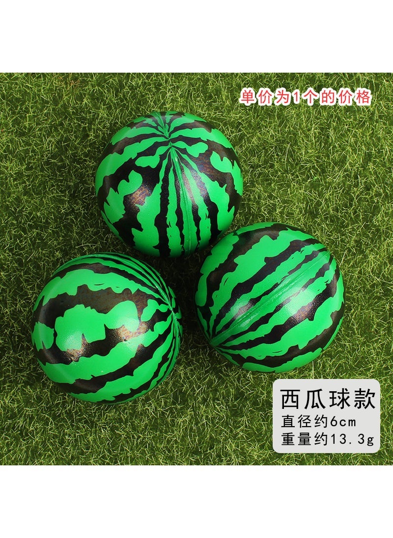 Childrens solid foam sponge ball elastic ball basketball Football toy ball vent decompression elastic ball wholesale Watermelon ball - pzsku/Z7FBA2E00506B6889A4E0Z/45/_/1734014608/7a2bce57-44a7-41f6-a065-48606c157100