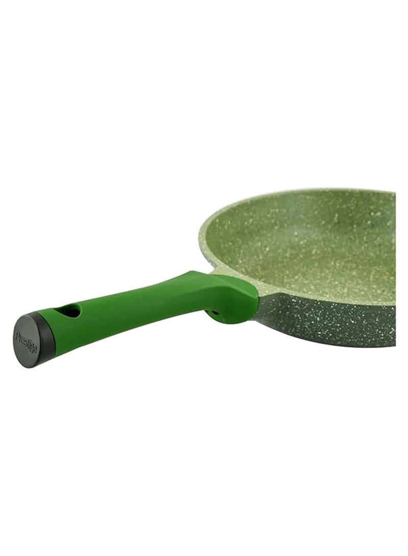 Prestige Granite Non-Stick Aluminium Fry Pan Green 28cm - Image 5