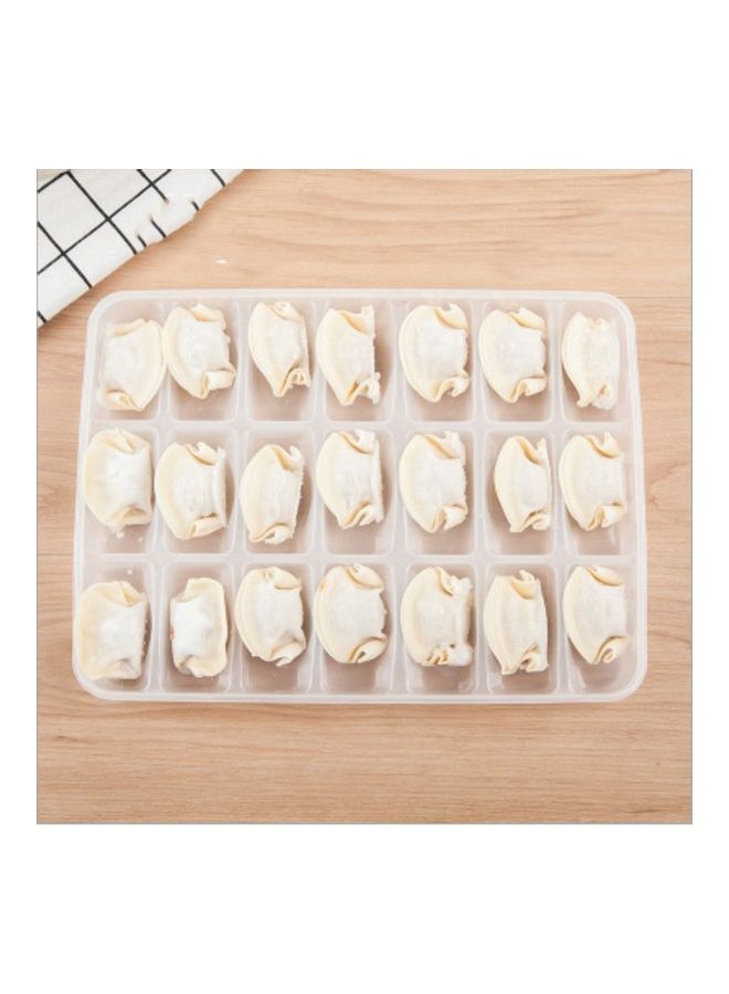 NIBEMINENT 24-Grid Food Storage Case White 31x23cm - Image 3