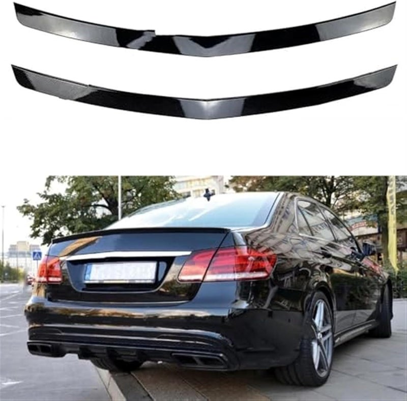 Vuzmode Gloss Black Rear Trunk Spoiler for E-Class W212 - Image 3