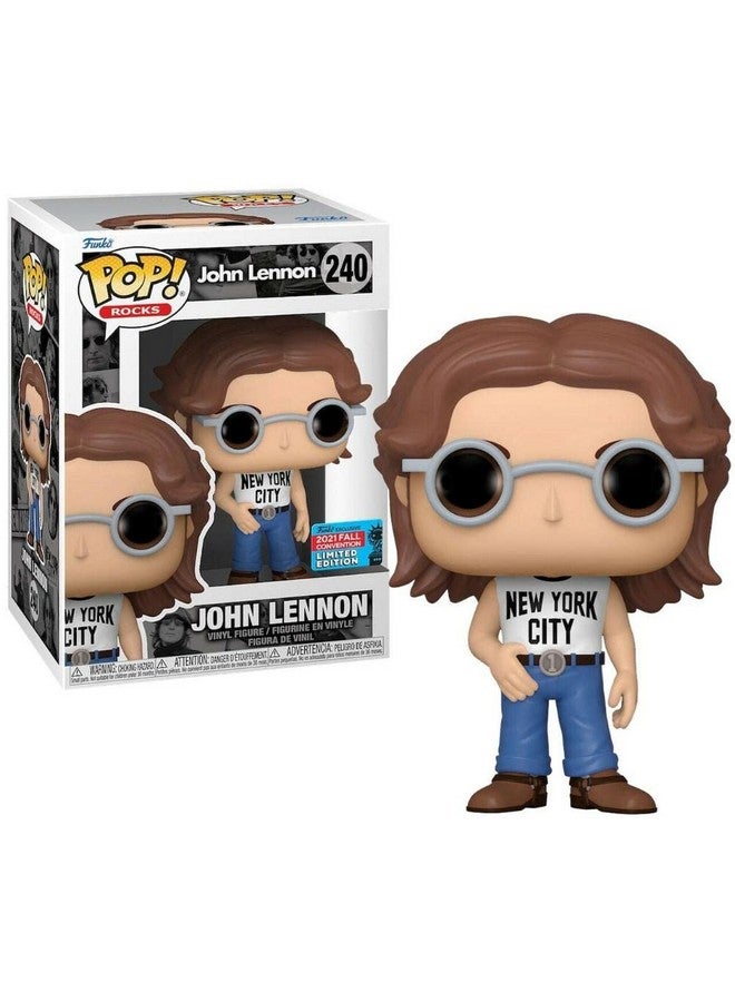Funko John Lennon NYCC 2021 Fall Convention - Bundled with Pop Box Protector - Image 2