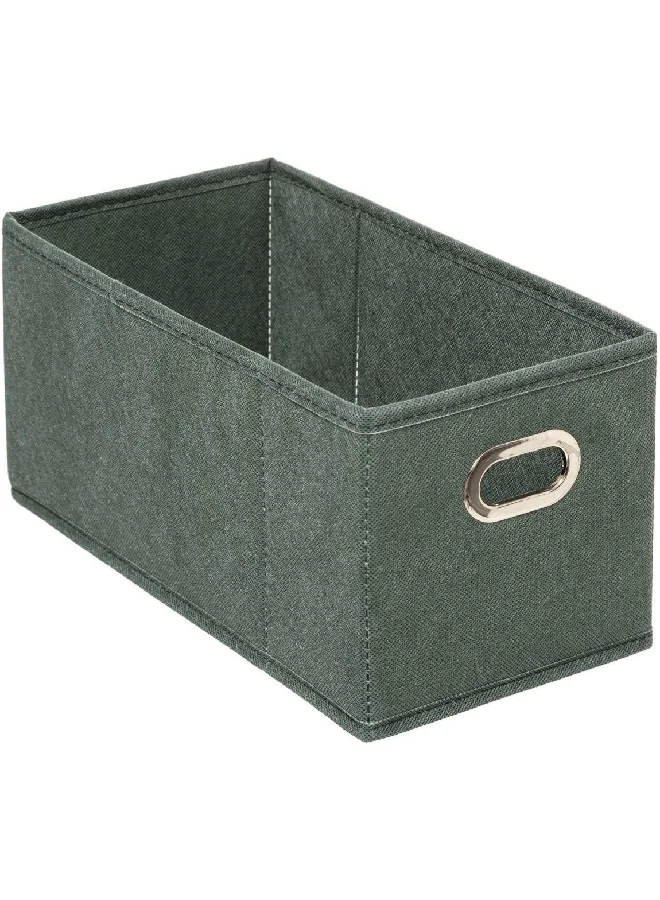 Five Simply Smart Polypropylene and Metal Foldable Storage Box Khaki Green 15 x 31 cm 160384K
