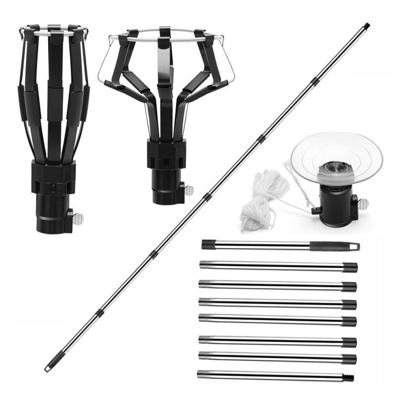Amazon High-Altitude Light Bulb Changing Tool Set - Stainless Steel Extendable Suction  Cup - Image 1