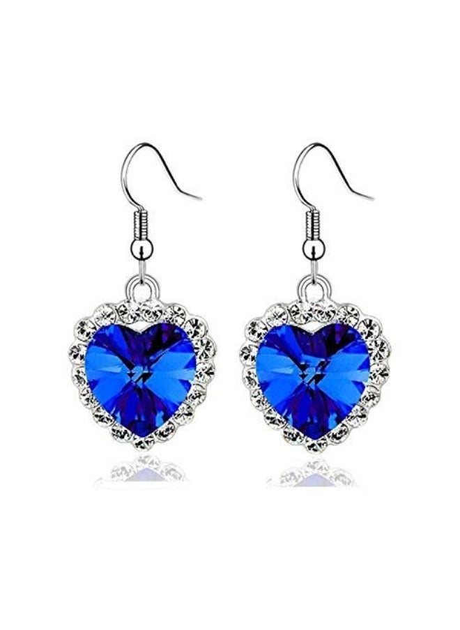 Crystals from Swarovski Valentine Special Sparkling Heart  Pendant  (Blue Heart Pendant Set) fgs..fg - pzsku/Z7FBA8C9B49FB9DBD7857Z/45/_/1729064250/7b8efdf0-0d1f-4157-abcc-e35d40bc27a8