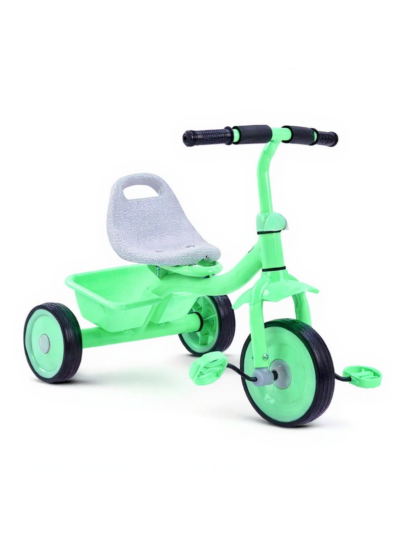 AF BABY United Kids Tricycle with Adjustable Seat & Safety Handle – Sturdy 3-Wheel Ride-On Bike for Toddlers – Indoor/Outdoor Trike for Boys & Girls (Ages 2–5)  - Image 1