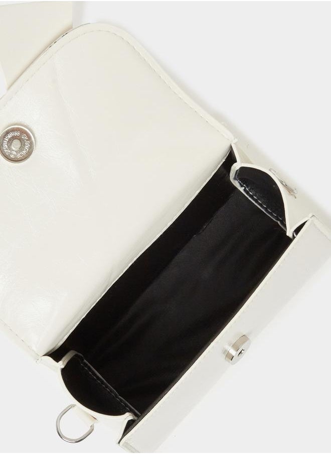 Styli - Ribbon Accent Handbag with Top Handle - Image 1