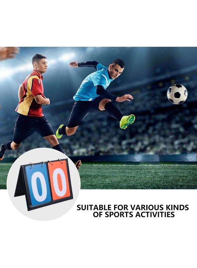 BESPORTBLE BESPORTBLE Score Flipper Basketball Score Keeper Table Top Scoreboard Portable 2-Digit Scoreboard for Sports Match Daily Use Outdoor Outside  - Image 4