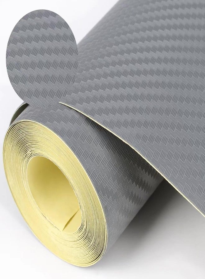 ChiKiner Self-Adhesive Shelf Liner Kitchen Liner, Waterproof Backed Paper Easy Peel and Stick Contact Liner Without Residue for Decor Your Desk Surface, Kitchen Countertops (Silver, 11.8 x 118.1 inches) - Image 1