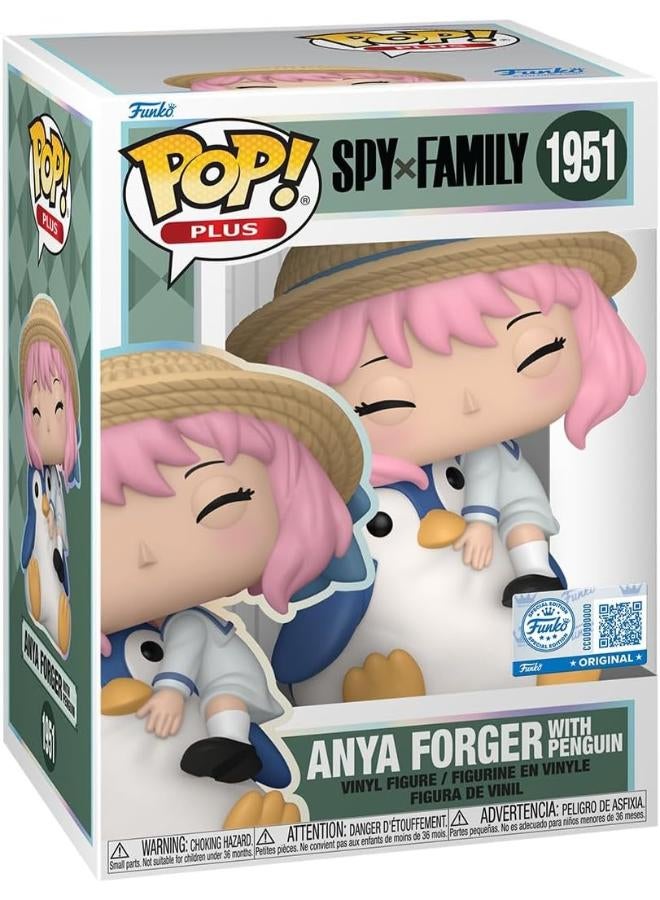 Funko Pop! Anime: Spy x Family - Anya Forger with Penguin (Exclusive) #1951 - Image 1