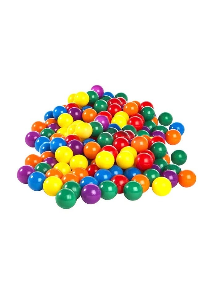 Generic 50 PCS Colorful Plastic Balls for Kids – Soft & Safe Play Balls – Multi-Color Balls for Ball Pits & Play Areas - Image 4