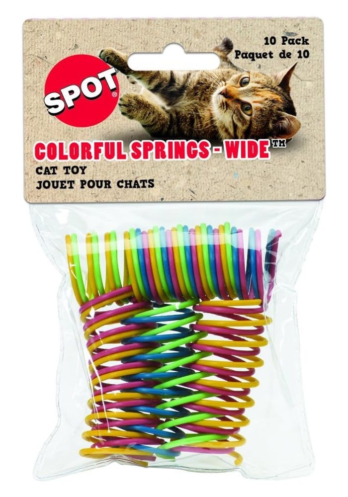 spot Ethical Wide Colorful Springs Cat Toy for Active Play - Image 4