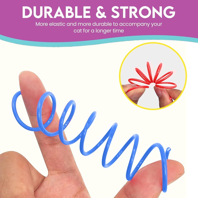 spot Ethical Wide Colorful Springs Cat Toy for Active Play - Image 5