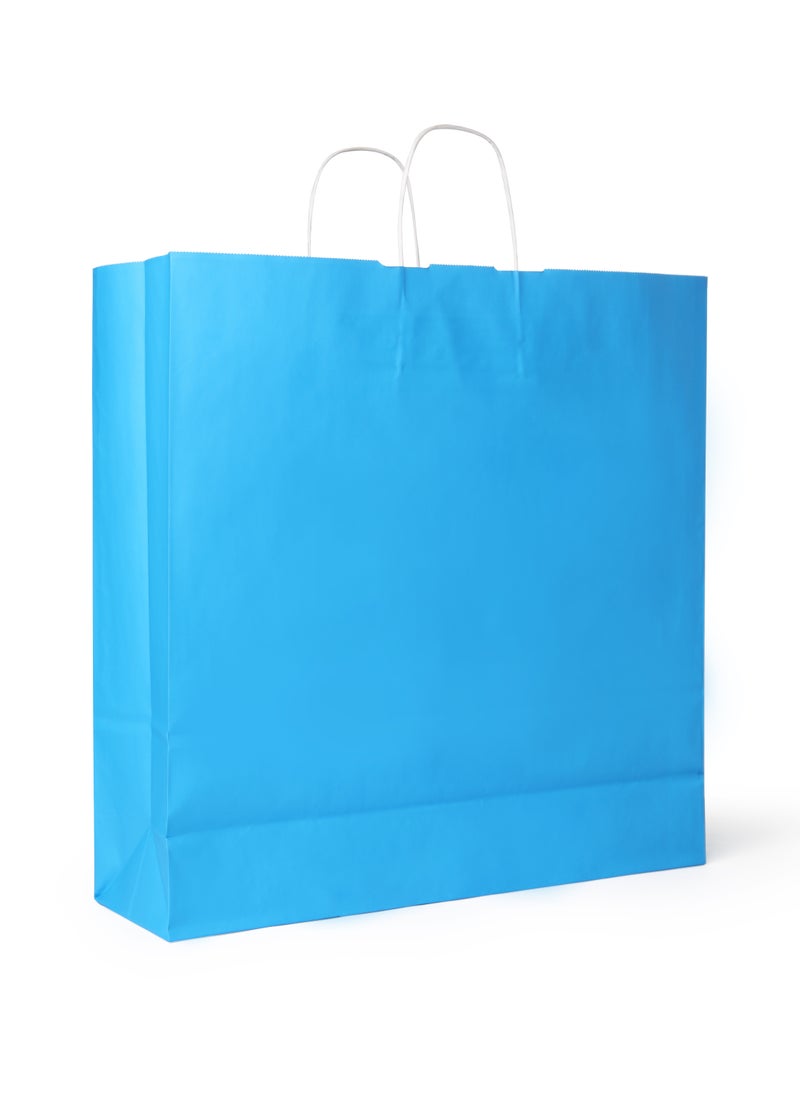 Generic 25 Pcs Sky Blue Gift Paper Bag / 41*41*12 cm  - Image 1