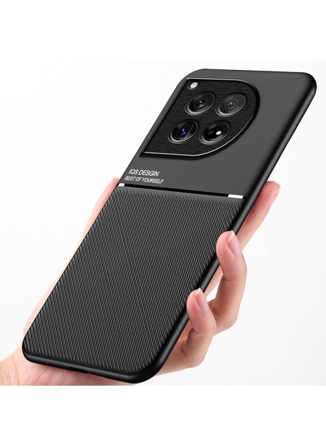 اس-توب جراب لهاتف OnePlus 12 الكلاسيكي المائل والمحبب المغناطيسي المصنوع من مادة البولي يوريثان الحراري الهجين - Image 3