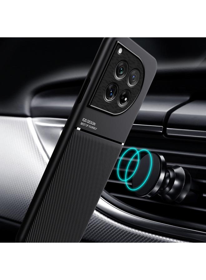 اس-توب جراب لهاتف OnePlus 12 الكلاسيكي المائل والمحبب المغناطيسي المصنوع من مادة البولي يوريثان الحراري الهجين - Image 5