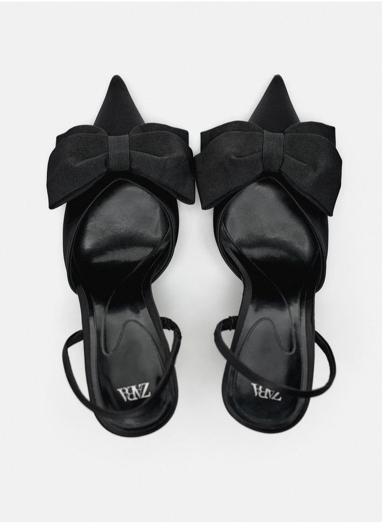 Zara Bow heel shoes  - Image 4