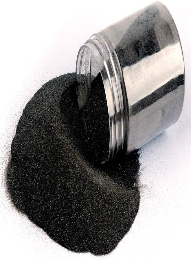 Quantum Retail - 900 Grams - Sugar Size Sand Gravel for Aquarium Decoration/Home & Garden/Lawn Decoration/Aquarium Substrate/Terrarium/Quartz Sand (Black) - Image 2