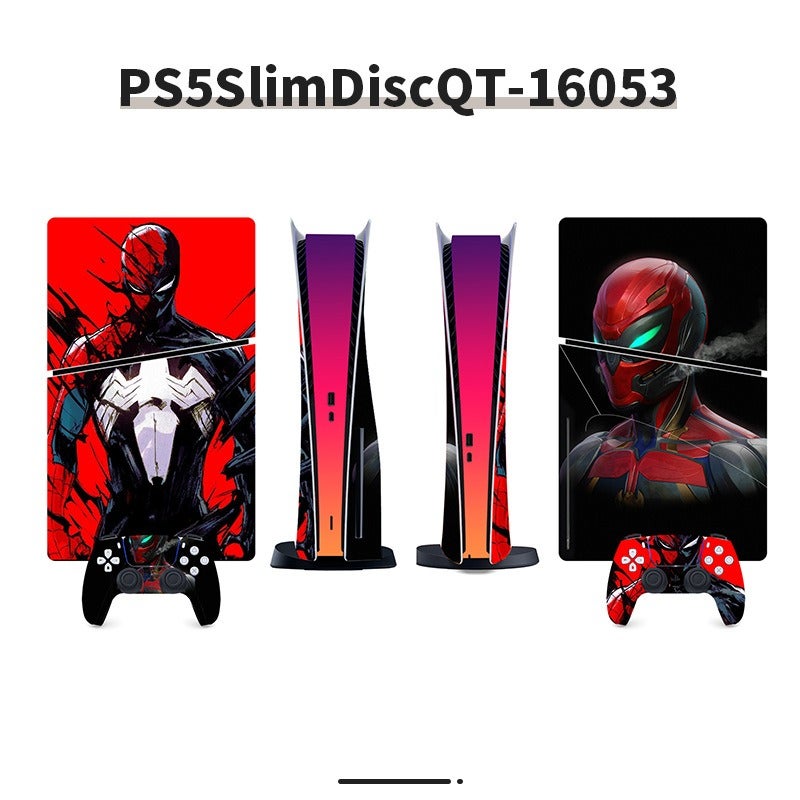 Stickers for PS5 Spider-Man Series 2 European and American Style Export Personalized Anime Color Stickers