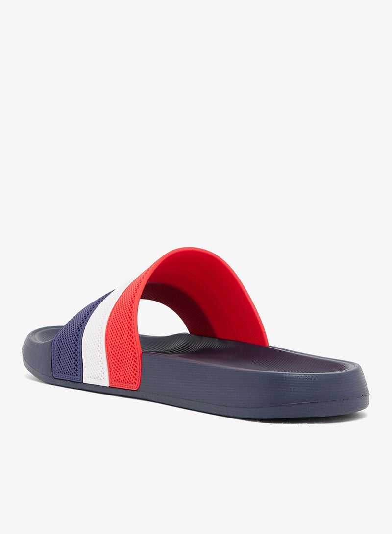 سفنتي فايف صنادل سلايد بتفاصيل مثقبة - Image 2