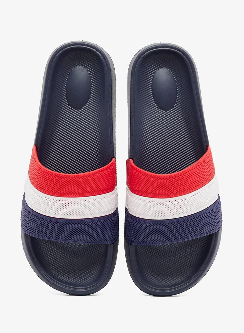 Seventy Five Perforation Detail Slides Sandals