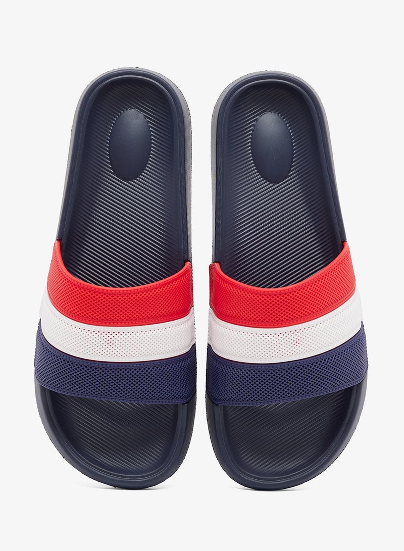 سفنتي فايف صنادل سلايد بتفاصيل مثقبة - Image 4