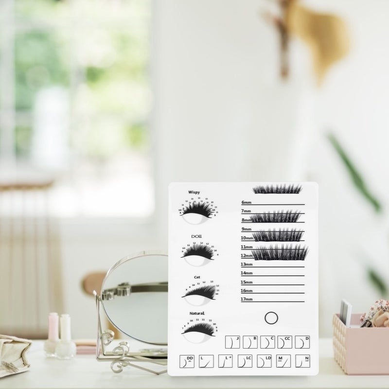 2 pcs Eyelash Display Board Auxiliary Tool For Beauty Salon - Image 4