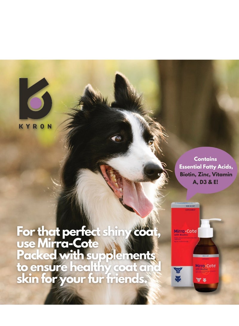 Kyron Mirra-Cote with Biozinc Dietary Supplement For Dogs and Cats 200ml From Varmacy - Image 2