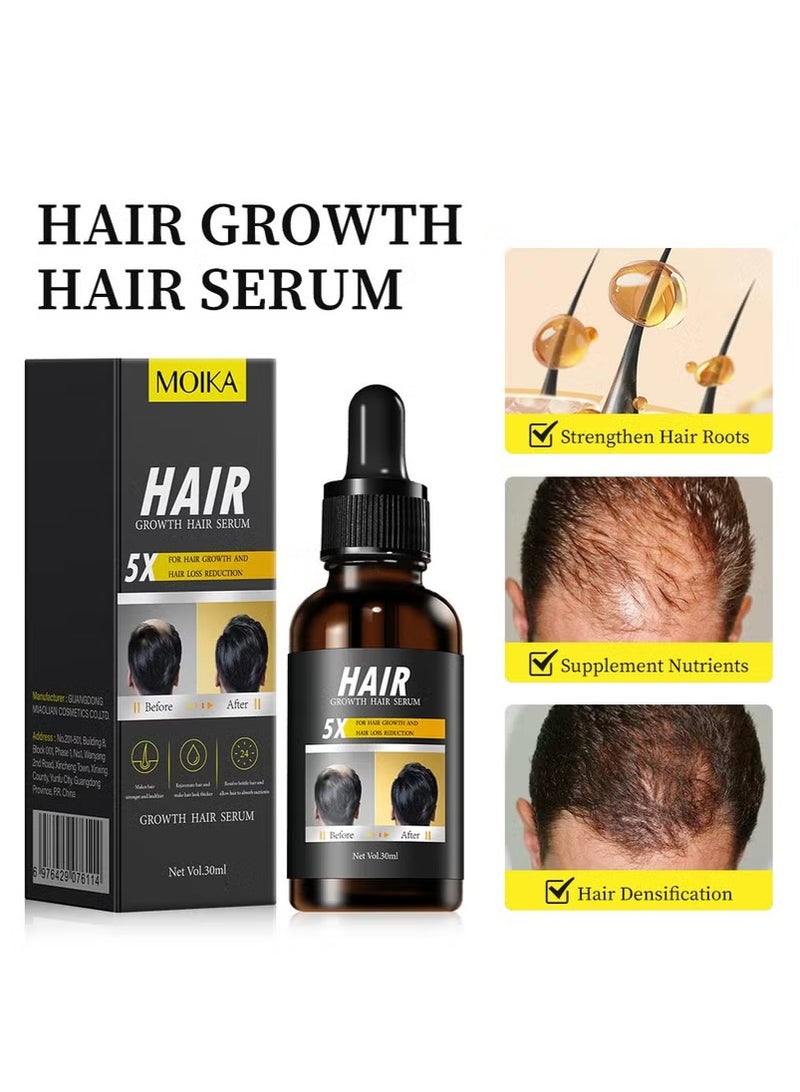 مويكا خلاصة نمو الشعر، مُرطب ومغذي لنمو الشعر، 30 مل - Image 1