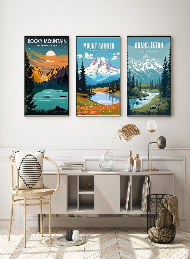 HOIYLDS Framed 3 Pack Paint by Number for Kids, Paint by Numbers for Kids Ages 8-12, Paint by Numbers Kits Children Beginner, DIY Acrylic Oil Painting for Home Wall Decor (8x8inch) - Image 3