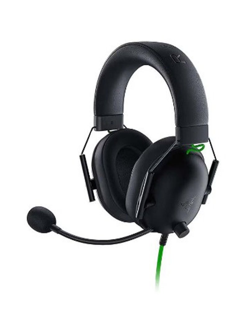 RAZER Razer BlackShark V2 X Gaming Headset: 7.1 Surround Sound, 50mm Drivers, Memory Foam Cushion, for PC, PS4, PS5, Switch, Xbox One, Xbox Series X|S, Mobile, 3.5mm Audio Jack, Classic Black  - Image 1