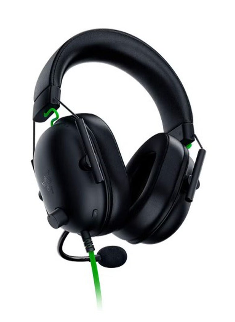 RAZER Razer BlackShark V2 X Gaming Headset: 7.1 Surround Sound, 50mm Drivers, Memory Foam Cushion, for PC, PS4, PS5, Switch, Xbox One, Xbox Series X|S, Mobile, 3.5mm Audio Jack, Classic Black  - Image 2