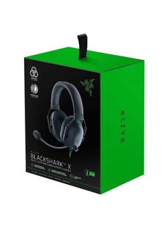 RAZER Razer BlackShark V2 X Gaming Headset: 7.1 Surround Sound, 50mm Drivers, Memory Foam Cushion, for PC, PS4, PS5, Switch, Xbox One, Xbox Series X|S, Mobile, 3.5mm Audio Jack, Classic Black  - Image 3