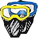 Surper 2 Pack Tactical Toy Mask Compatible with Toy Gun Party for Apollo Zeus Khaos Atlas Artemis Blasters Rival Toy Mask YellowBlue - Image 4