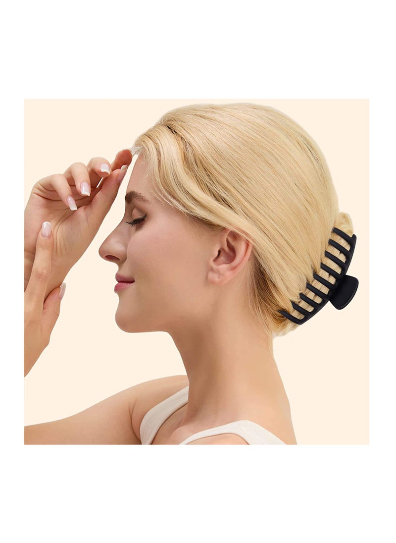 ToolHouse - 8 Pack Hair Clip Large Hair Claw Clips for Thin Thick Curly Hair, Strong Hold Jaw Clips - Image 1