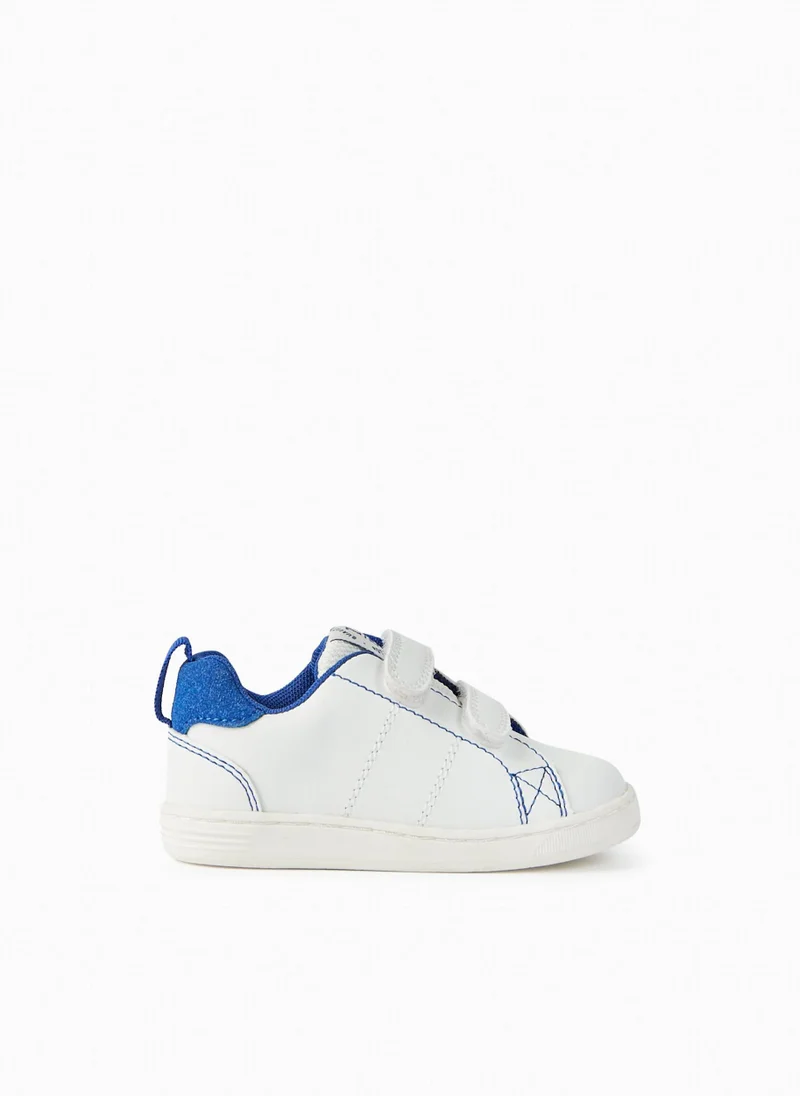 زيبي Trainers for Baby Boys 'ZY 1996', White/Blue