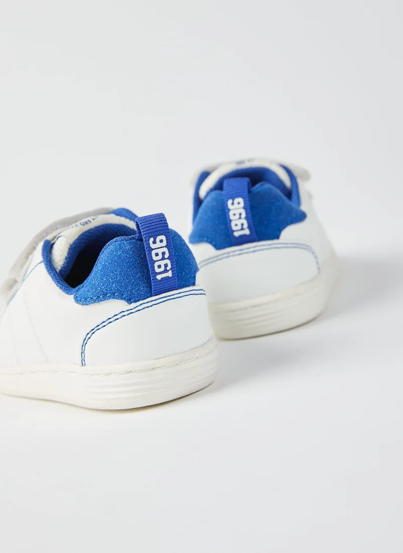 زيبي Trainers for Baby Boys 'ZY 1996', White/Blue