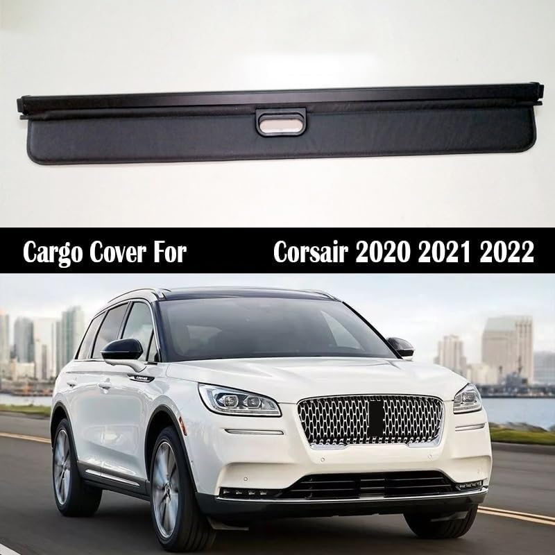 DEMULAX Trunk Cargo Cover for Lincoln Corsair 2020-2022 - Image 2
