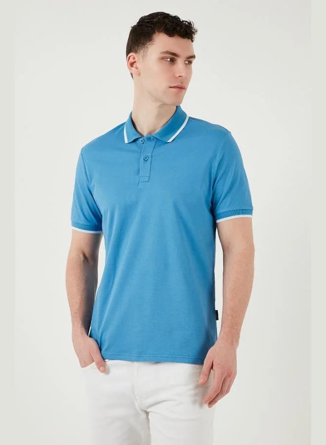 Buratti Cotton Regular Fit Polo Neck T Shirt Men's Polo Neck T Shirt 5902063