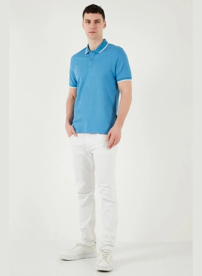 Buratti  Buratti Cotton Regular Fit Polo Neck T Shirt Men's Polo Neck T Shirt 5902063 for Men | Best Price UAE